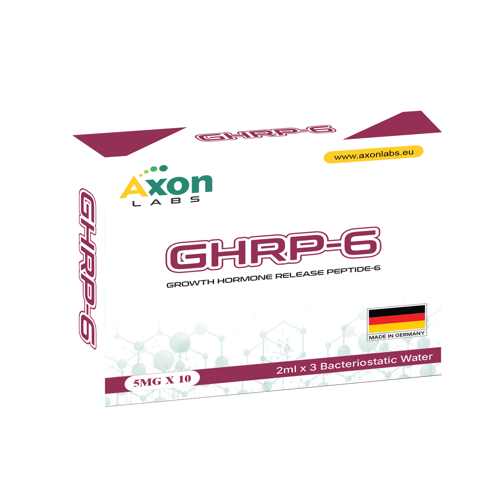 Axon Labs GHRP-6 — 5 mg × 10