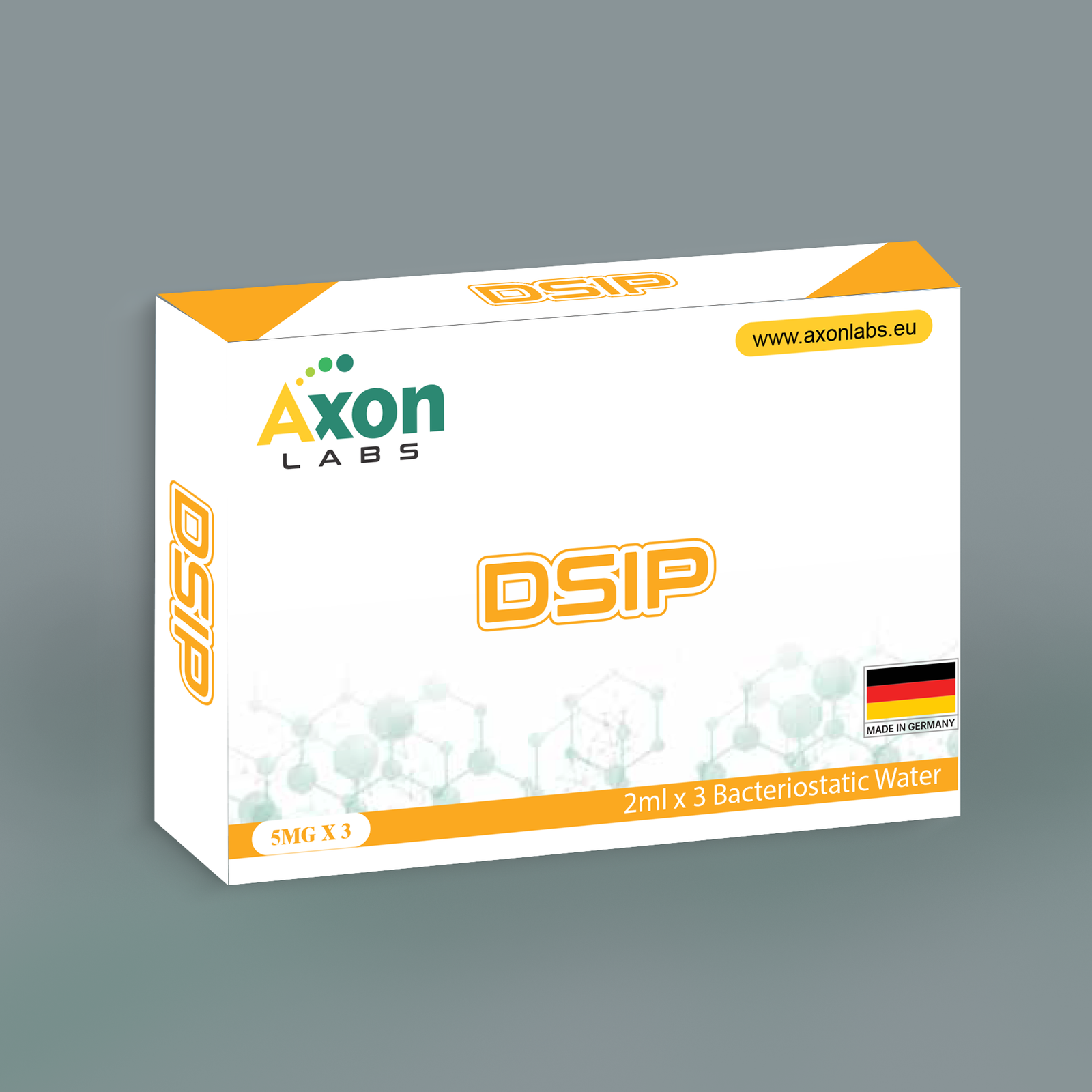 Axon Labs DSIP — 5 mg × 3