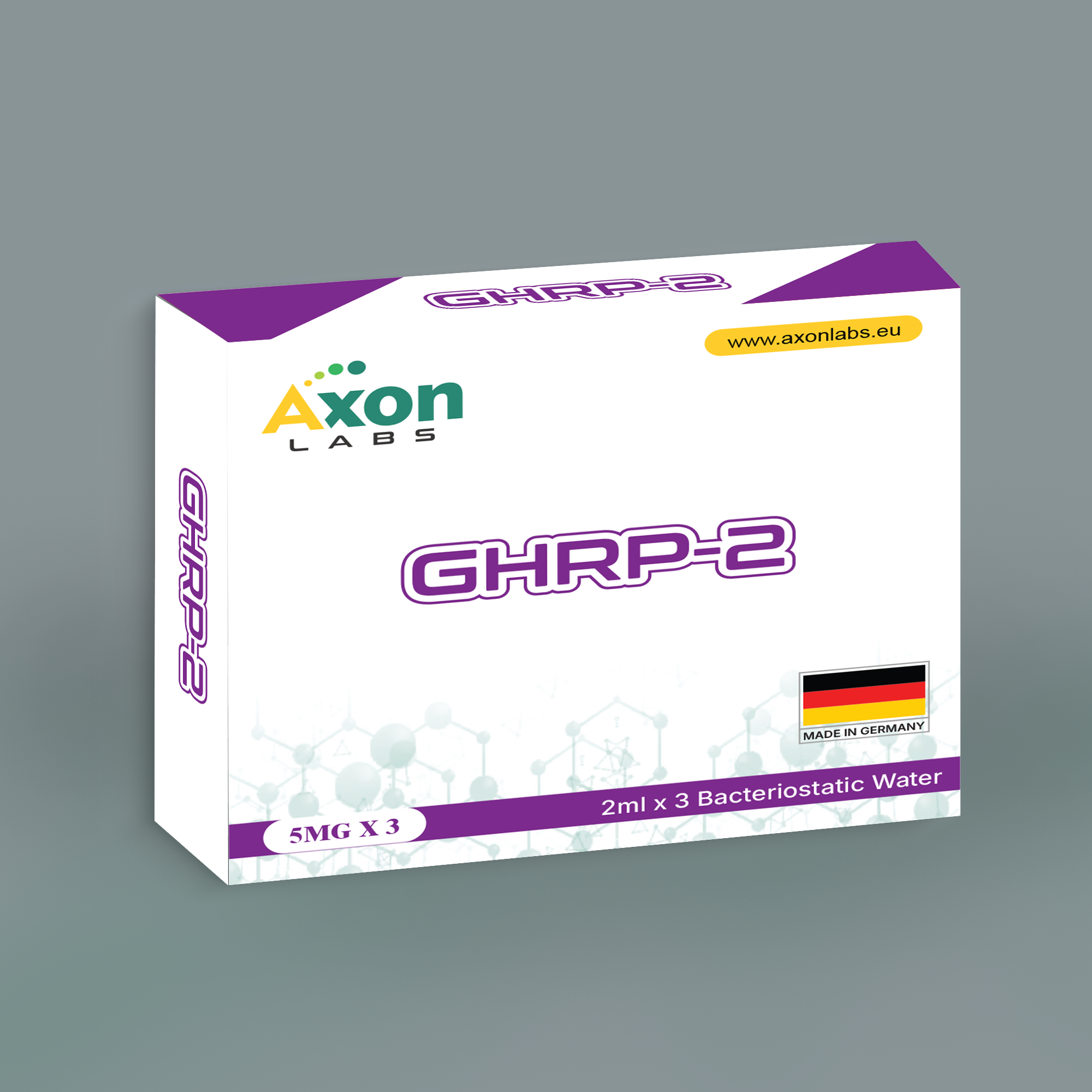 Axon Labs GHRP-2 — 5 mg × 3